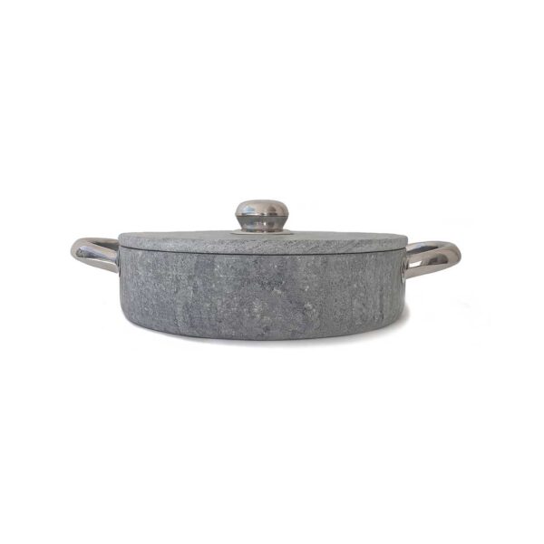 Sauté Pan Efestus 2.2lt  and Heat Diffuser Plate 24cm - Image 2